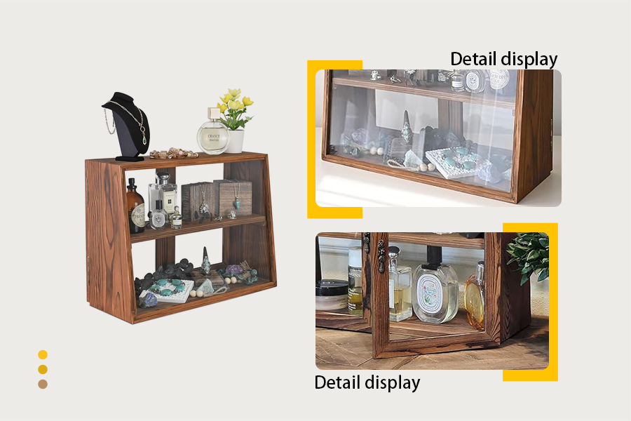 Tempered Glass Display Case