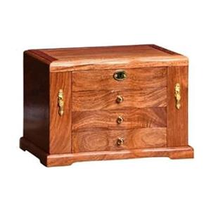 Premium Wooden Jewelry Box Display Case with Multiple Layers