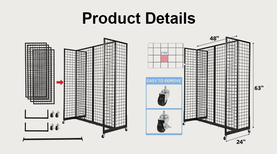 Gondola Wire Display Rack