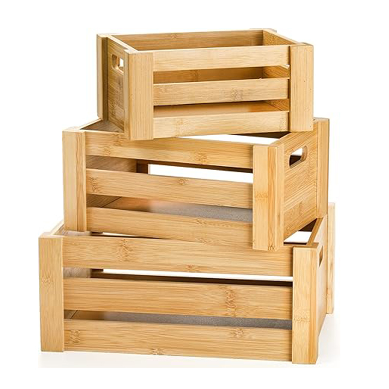 Rustic Bamboo Display Box Set for Retail and Home Storage Manufacturers, Rustic Bamboo Display Box Set for Retail and Home Storage Factory, Supply Rustic Bamboo Display Box Set for Retail and Home Storage Retail Solution