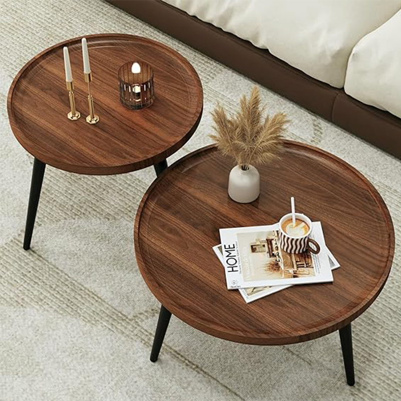 Modern Stackable Round Coffee Tables