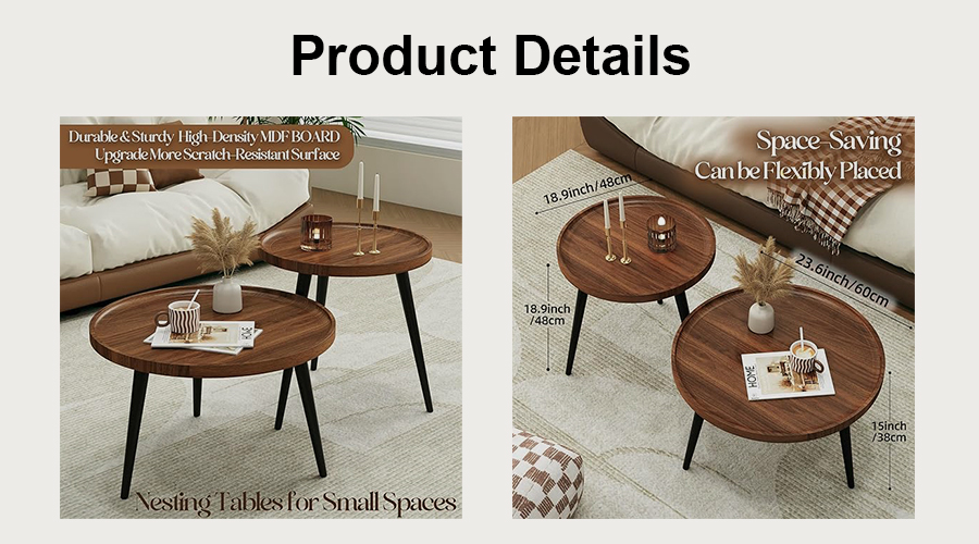 Stackable Coffee Tables