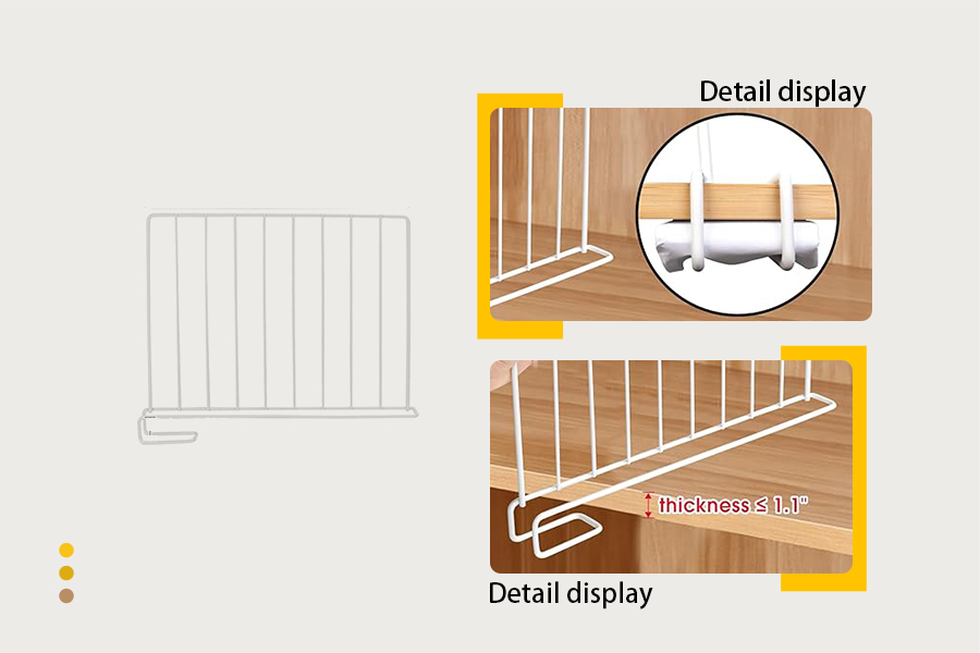 Wire Shelf Dividers