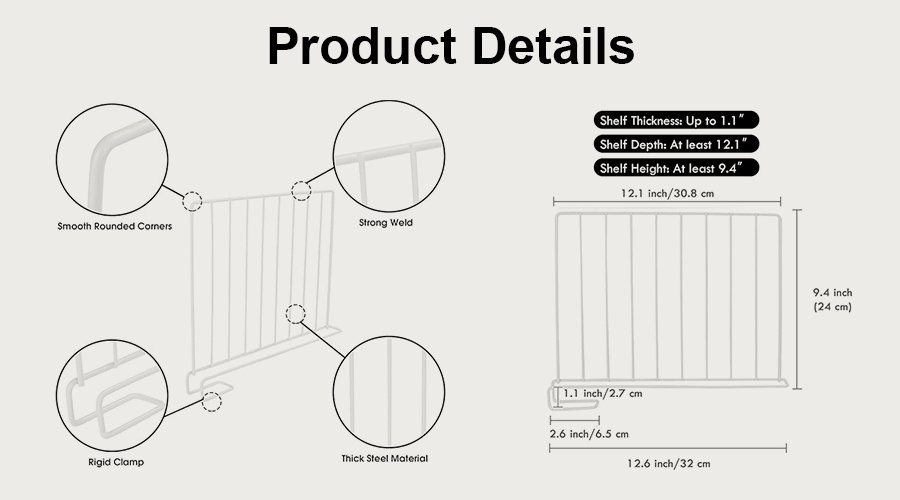 Metal Grid Shelves