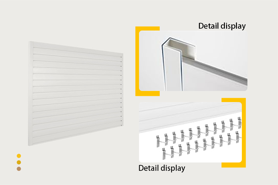 Garage Storage Slatwall Panels