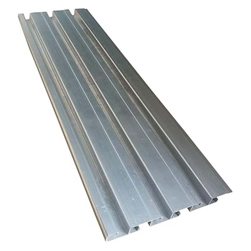 Wall-Mounted Aluminum Slatwall Shelf Divider