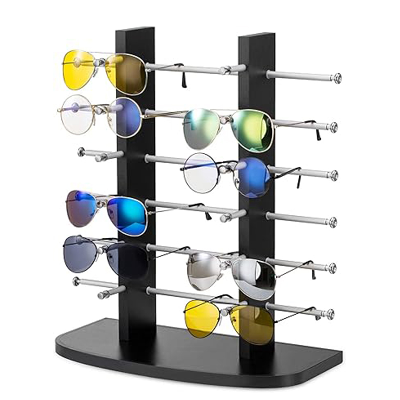 Multifunctional Sunglass Display Stand para sa Eyewear Organization