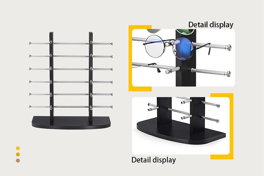 Multifunctional Sunglass Display Stand