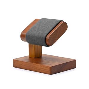 Stilvoller Uhrenständer aus Massivholz
