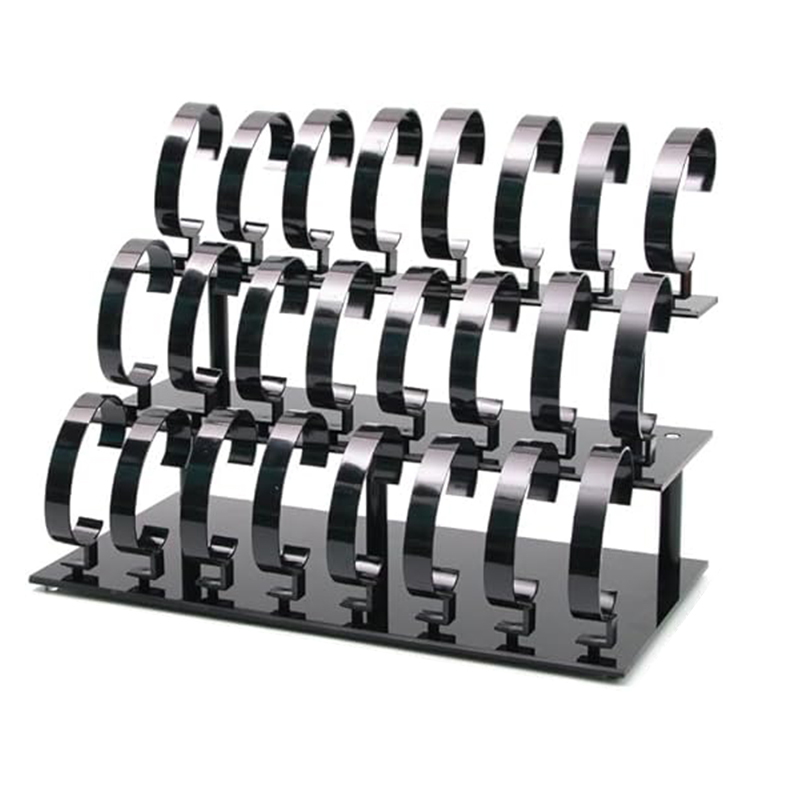 24-Slot Acrylic Watch Display Stand