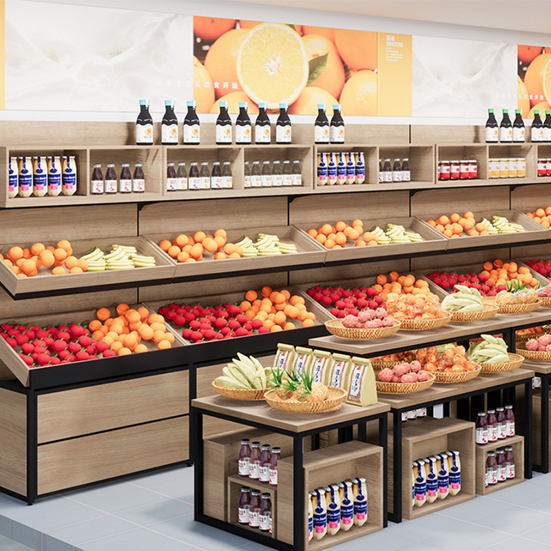 A arma secreta das vitrines de lojas de alimentos: expositores de frutas