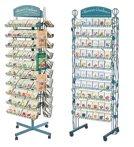 vegetable seed display