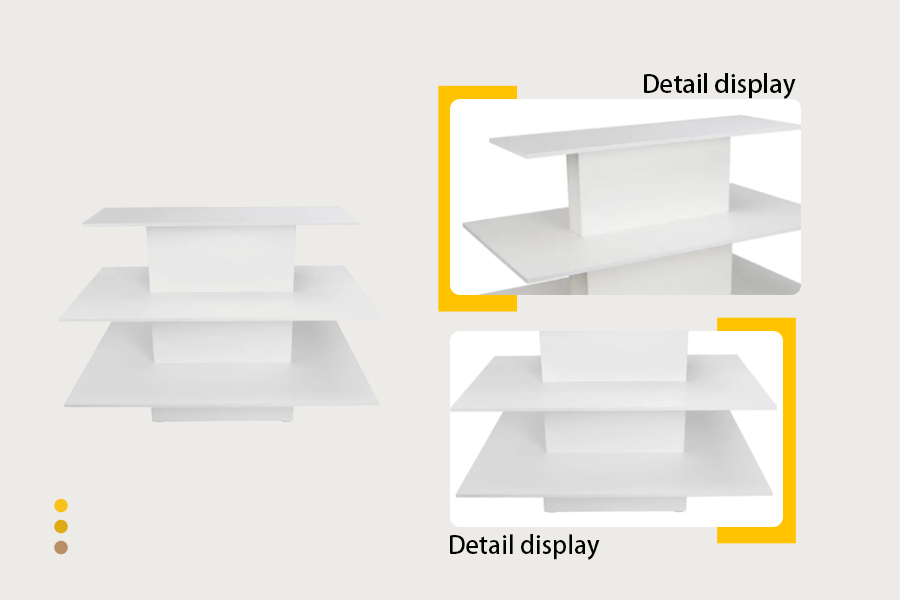 3-Tier Rectangular Display Table Manufacturers, 3-Tier Rectangular Display Table Factory, Supply 3-Tier Rectangular Display Table Retail Solution