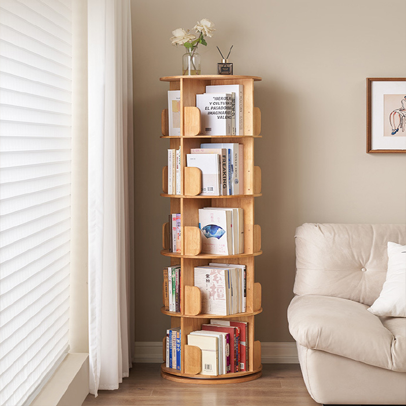 rotating movable bookshelves