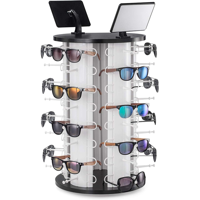 Rotating glasses stand