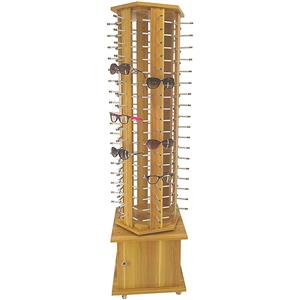 Modern Wooden Sunglasses Display Rack
