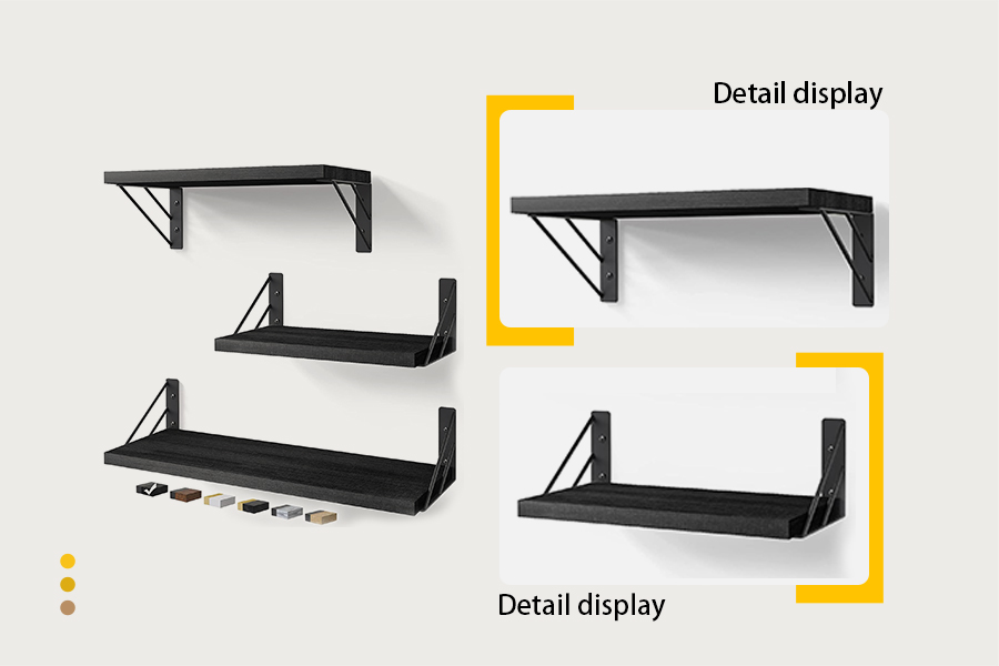 Wall Mounted Rustic Wood Shelf Manufacturers, Wall Mounted Rustic Wood Shelf Factory, Supply Wall Mounted Rustic Wood Shelf Retail Solution