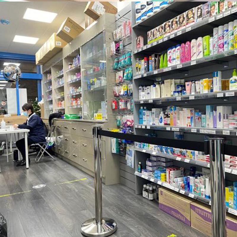 Fever medication display racks