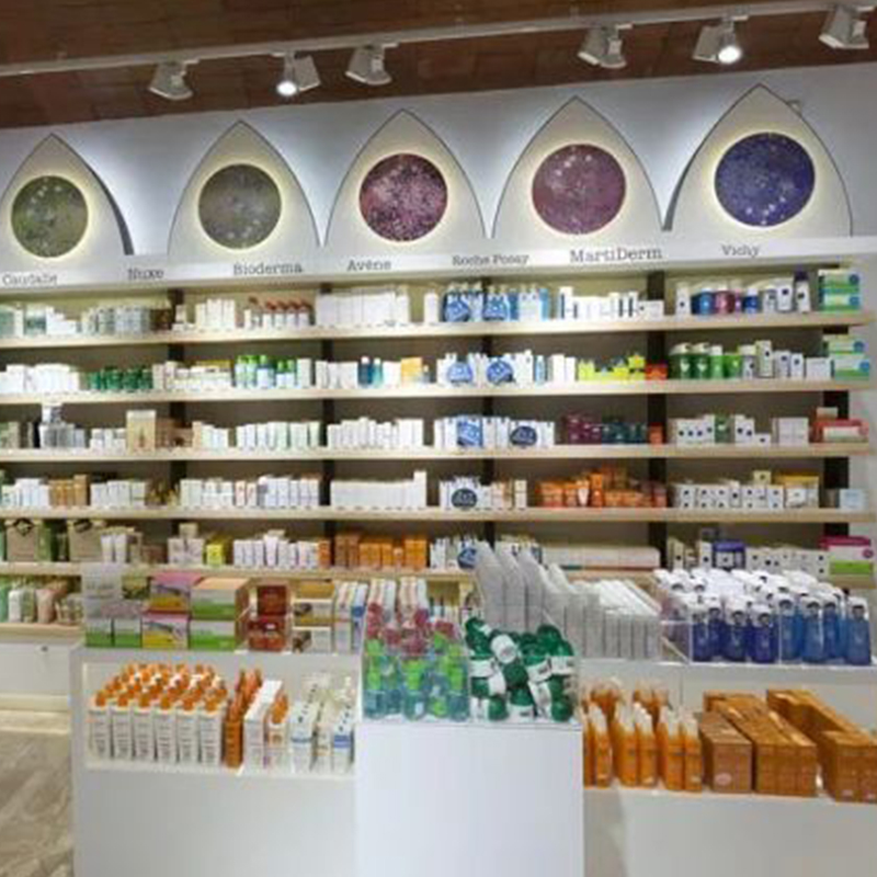 medicine display racks