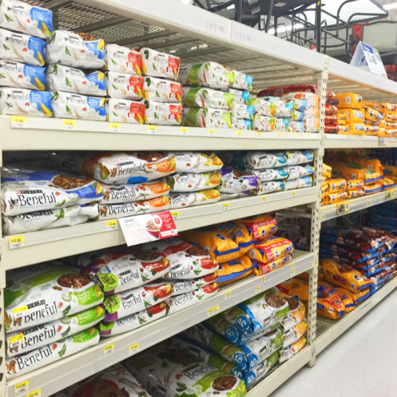 retail shop racks