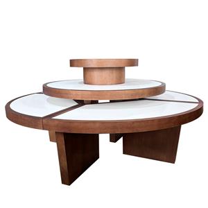 Jadual Paparan 3 Peringkat Walnut