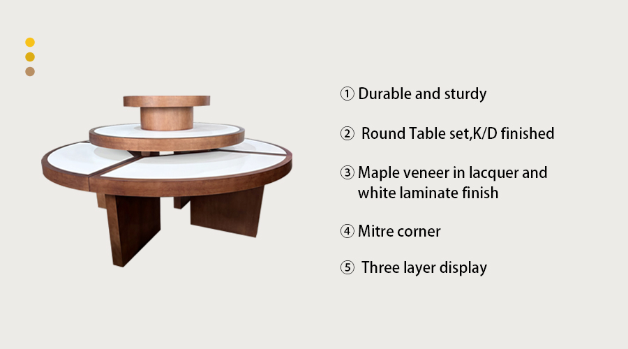 3-Tier product stand