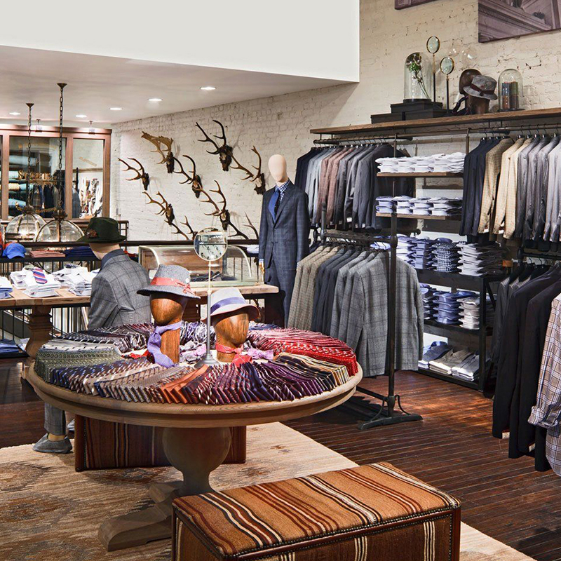 boutique clothing racks