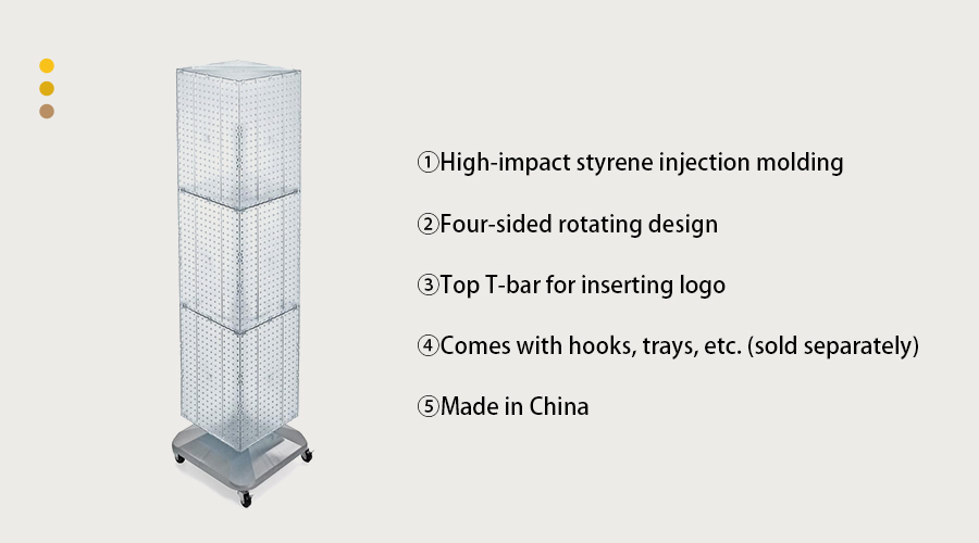 acrylic display tower