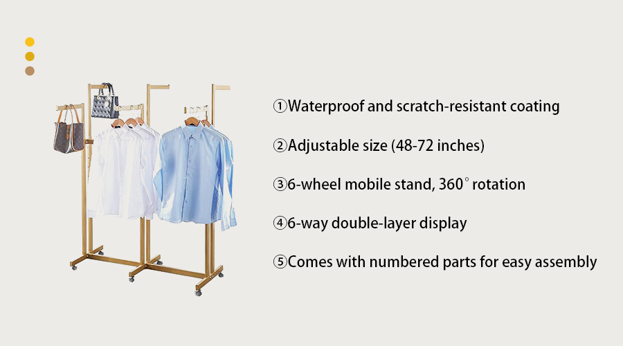 garment display fixtures