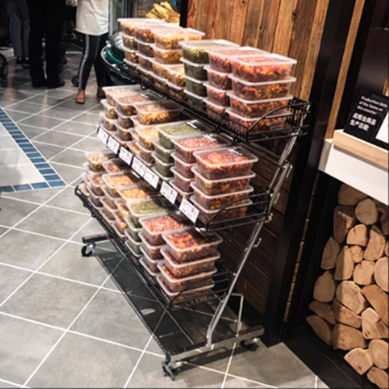 commercial supermarket displays