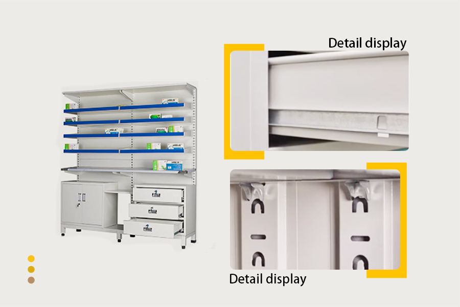 pharmacy display rack
