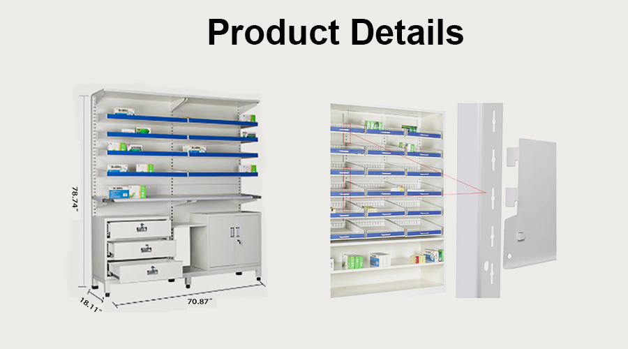 pharmacy display rack