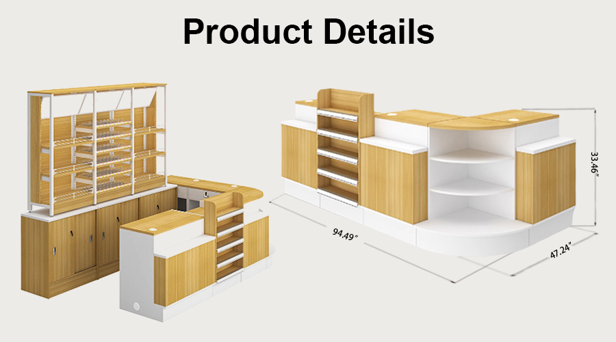 cash desk display rack