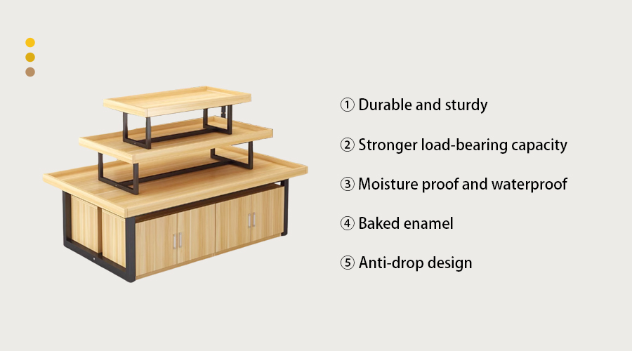 grocery store table rack