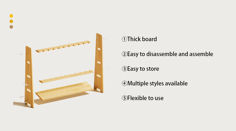 Pool Cue Storage Rack