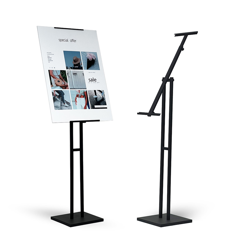 Retail display panel brackets