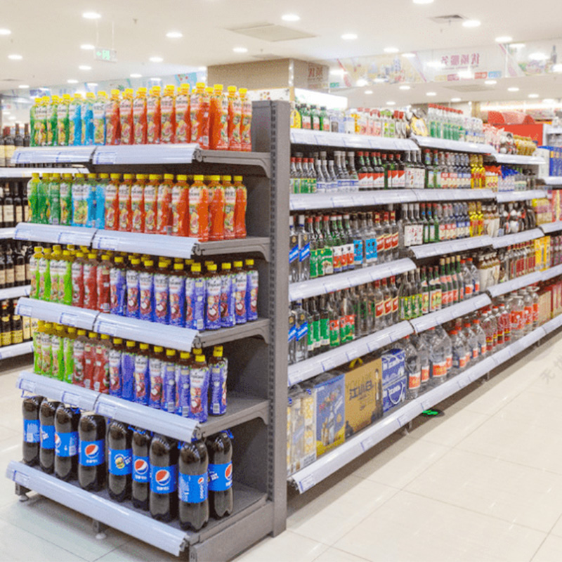 beverage display racks
