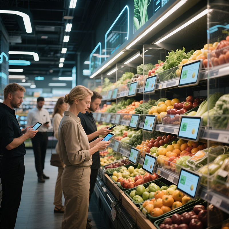 كيف تؤثر الصدمات السياسية على رفوف عرض الخضراوات