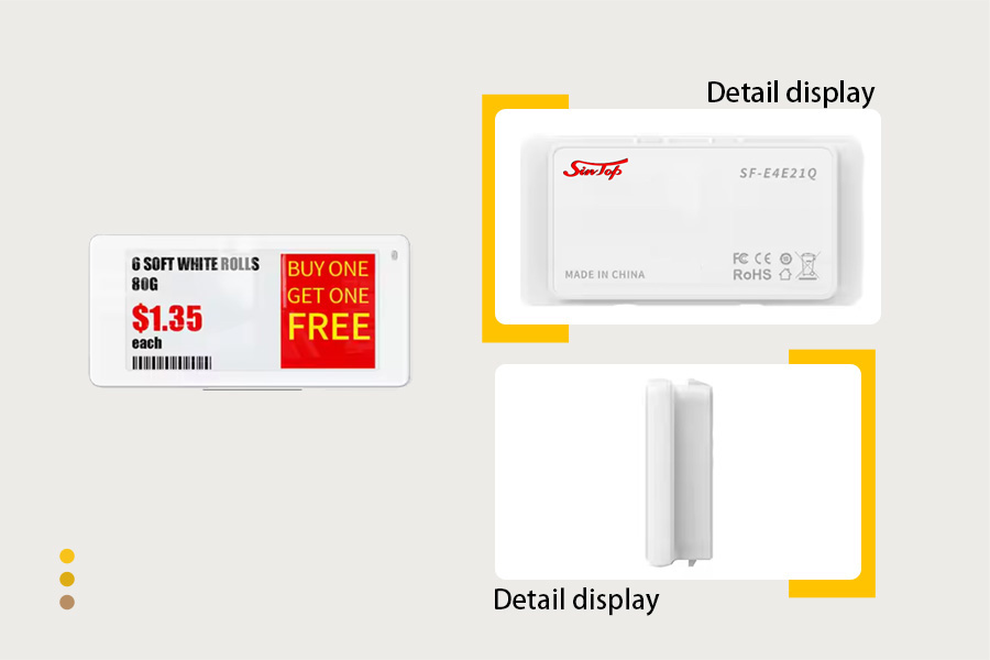 Electronic shelf labels for retail stores