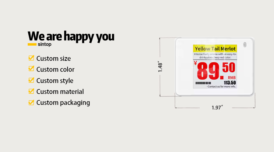 digital price tags