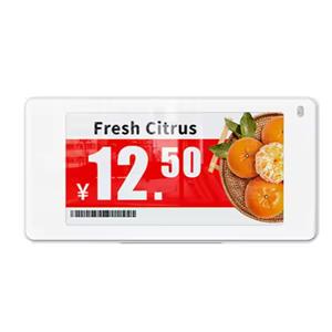 2,66-дюймовые 4-цветные цифровые ценники