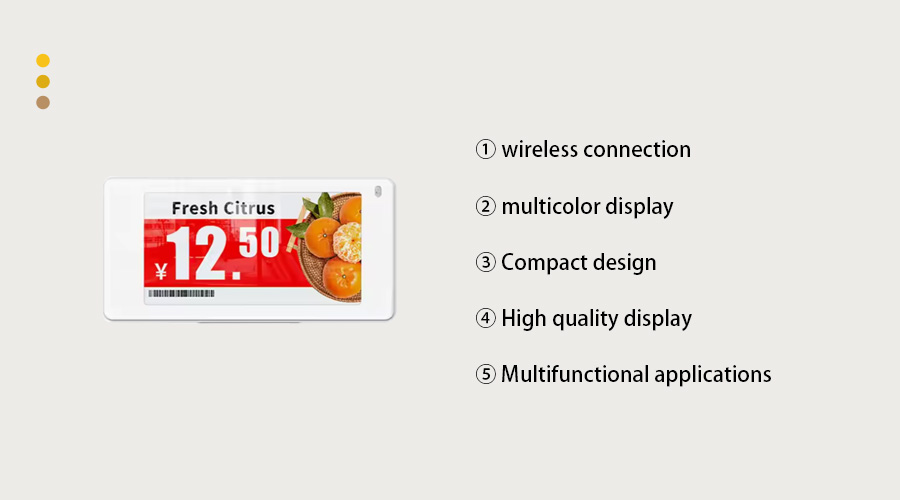 retail display rack electronic tags