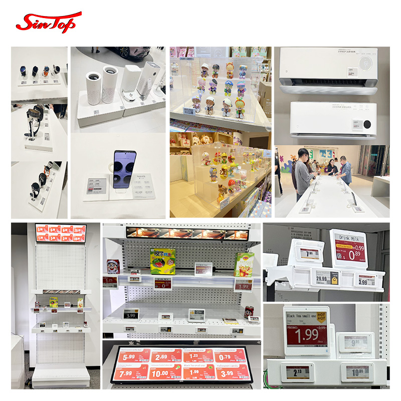 10.1 Inch Full Color LCD Price Display with Media Function