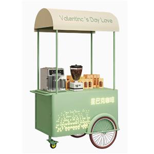 Многофункциональная мобильная выставочная тележка