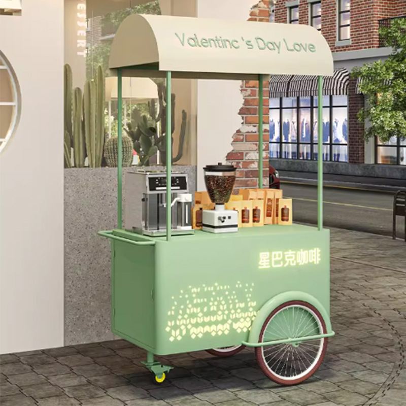 Street Vendor Display Trolley