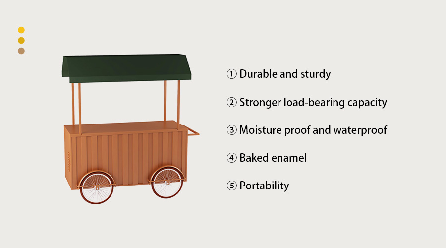 Snack Display Cart