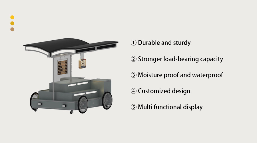 Street Beverage Vending Cart