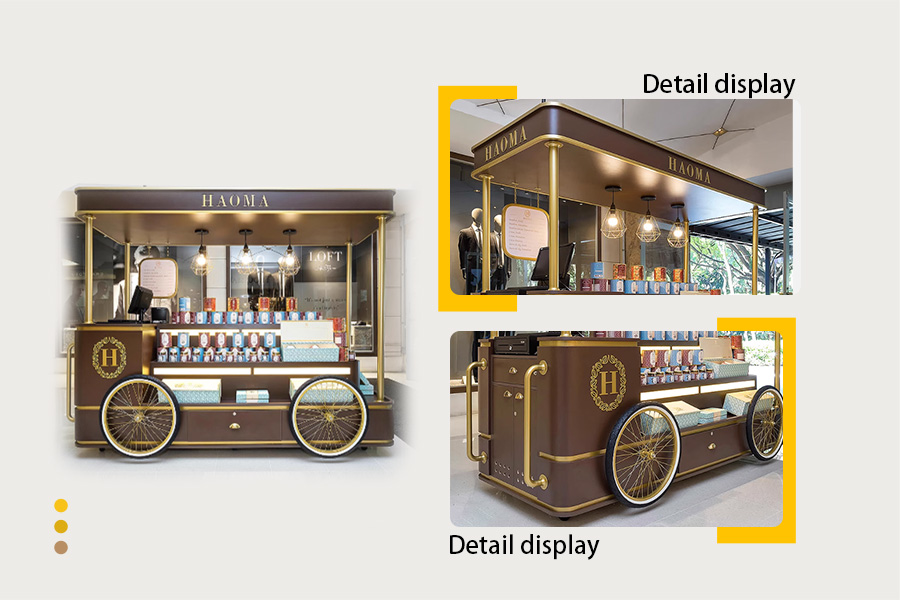 Luxury Display Cart
