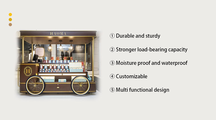 Mobile Cosmetic Display Stand