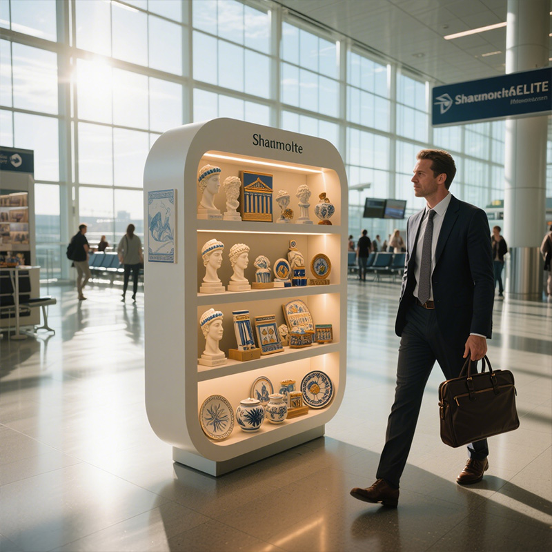 ہوائی اڈے اور ٹورازم ریٹیل میں ڈسپلے ریک کس طرح سیلز بڑھاتا ہے۔